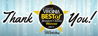 Coastal Virginia Best of Readers Choice, Winner 2017